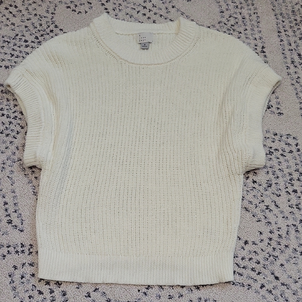 a new day Cream Knit Sweater